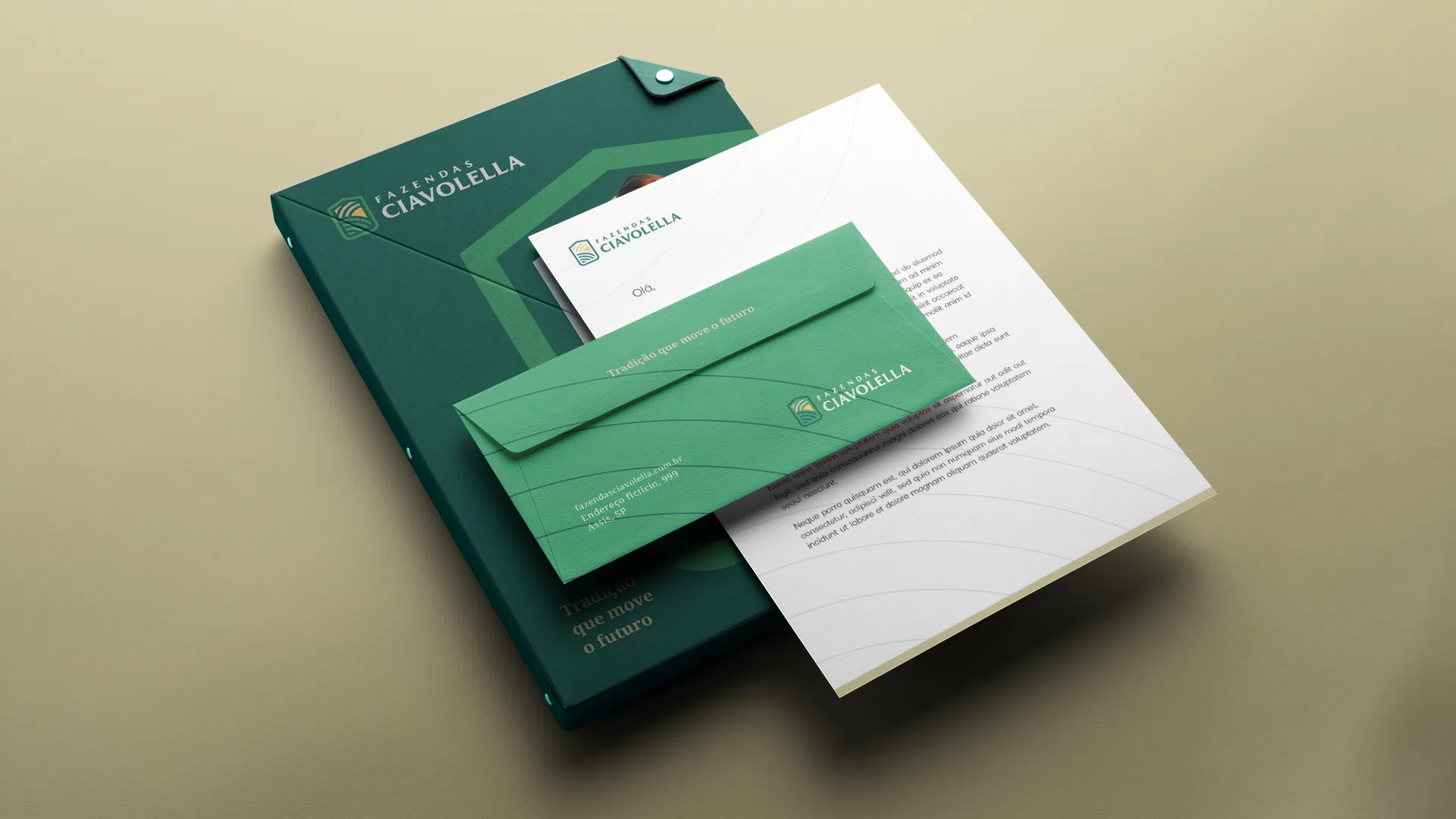 Fazendas Ciavolella — identidade visual aplicada