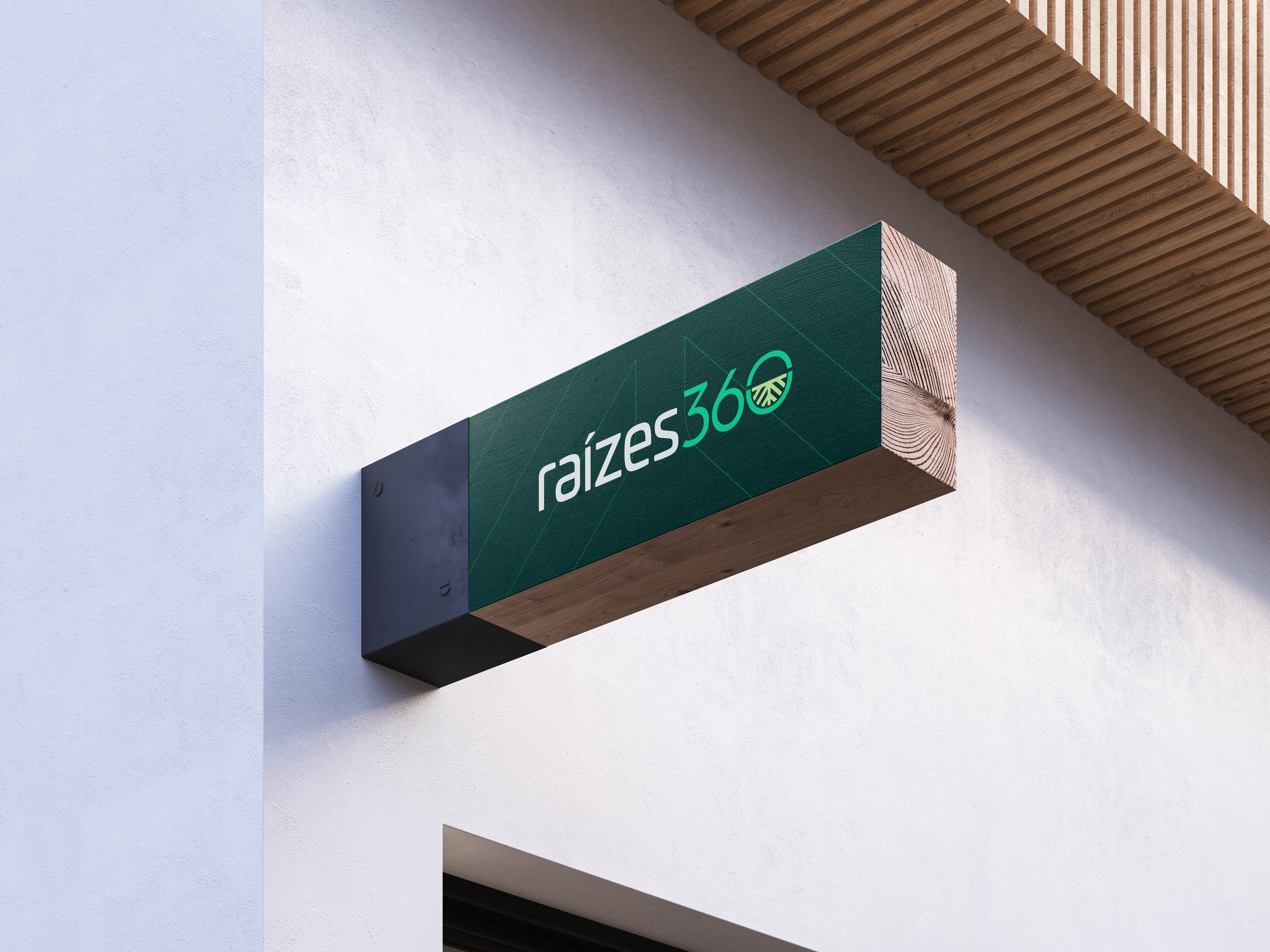 Raízes 360 — caixa com fita