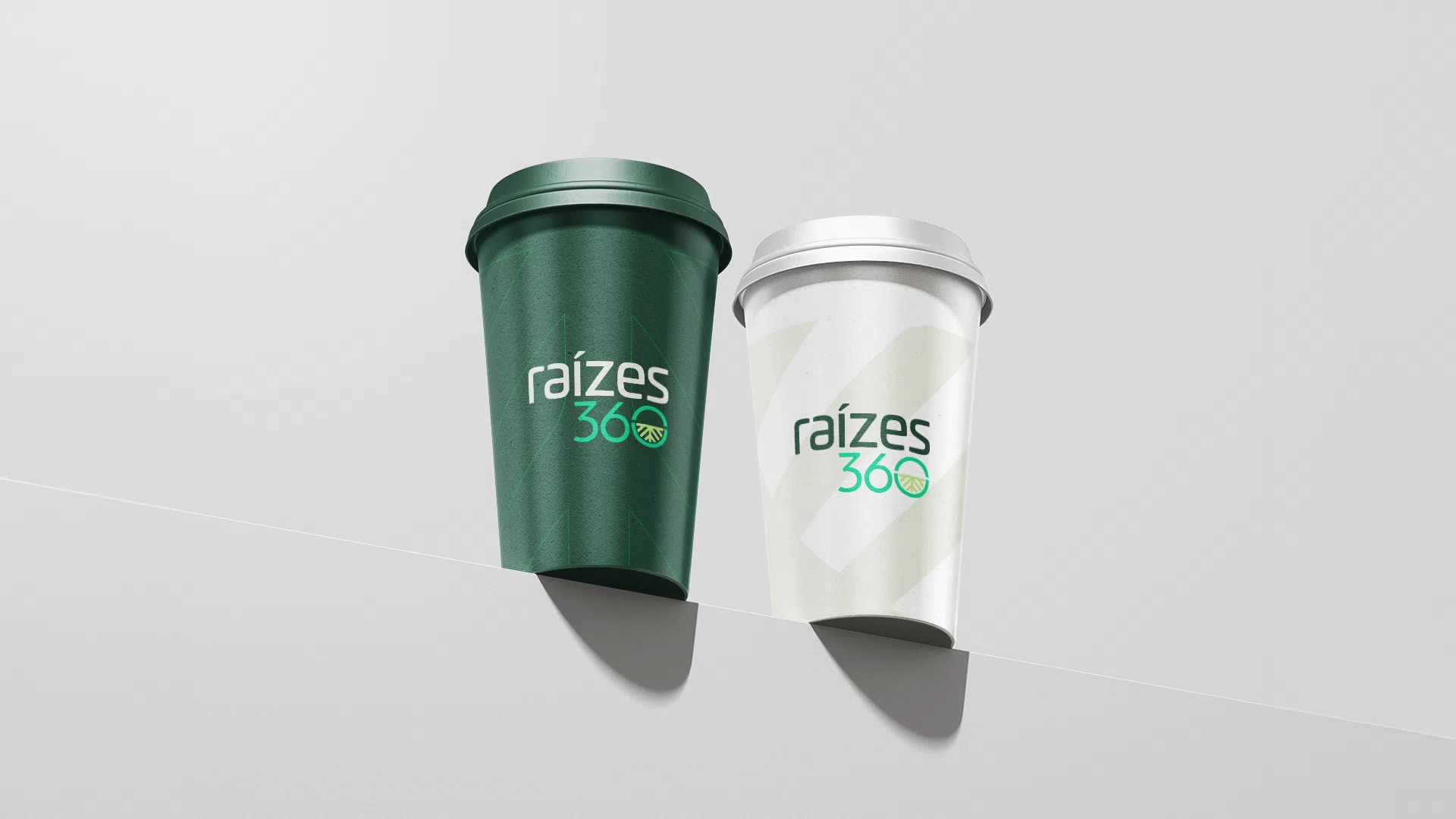 Raízes 360 — papelaria institucional